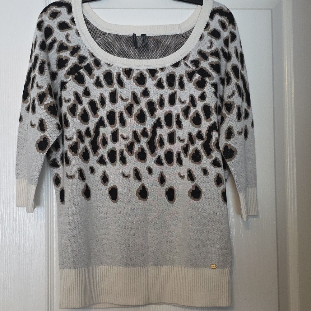 GUESS Leopard Print Sweater